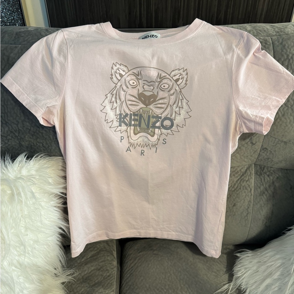 Kenzo Kids Pink Tiger T-Shirt